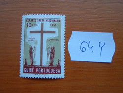 GUINÉ PORTUGUESA PORTUGÁL GUINEA CTS 1953-as Misszió kiállítás 64Y