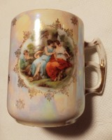 Art Nouveau scene with a lyceum mug