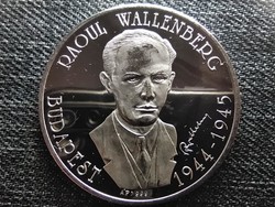 Raoul wallenberg the savior of the Hungarian Jews budapest 1944-1945 15.71 G .999 Silver (id41913)