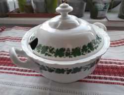 Hüttl tivadar aquincum - soup bowl with grape pattern