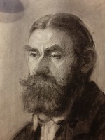 Daffinger Hanna (1883-1931)  - Szakállas férfi portré
