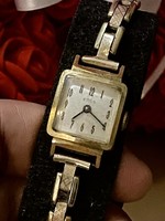 Lady  Luxory watch X11 valódi szépség  ! Vintage Emes Trishock germany manual wind gold