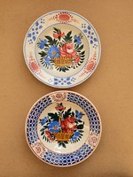 Bélapátfalvi virágcsokros tányérpár