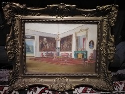 Istvánné Burchard-bélaváry painting interior
