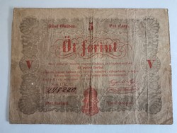 5 Forint 1848