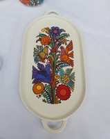 Beautiful villeroy & boch acapulco bird pigeon offering grilled roast collectors