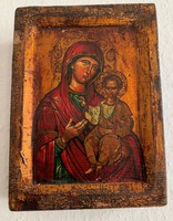 Antique orthodox icon