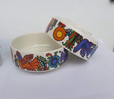Beautiful villeroy & boch acapulco bird pigeon compote bowls bowl with hazelnut collectors