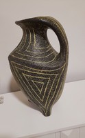 Pesthidegkúti -Art deco Kancsó váza, Nagyobb méretű 40cm