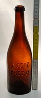 Brown beer bottle 
