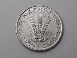 Magyarország 20 Fillér 1980 érme - Magyar alu húsz filléres 1980 pénzérme