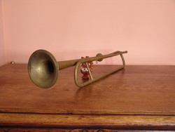 Old trumpet or wind instrument