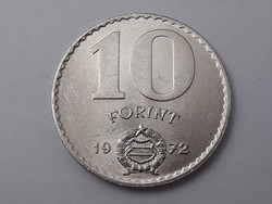 Magyarország 10 Forint 1972 érme - Szép Magyar fém tízes 10 Ft 1972 pénzérme