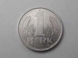 Németország 1 Márka 1978 A érme - Német 1 Mark 1978 A külföldi pénzérme
