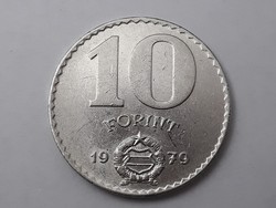 Magyarország 10 Forint 1979 érme - Magyar fém tízes 10 Ft 1979 pénzérme