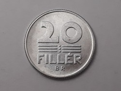 Magyarország 20 Fillér 1990 érme - Magyar alu húsz filléres 1990 pénzérme