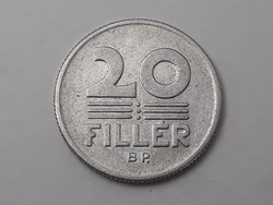 Magyarország 20 Fillér 1980 érme - Magyar alu húsz filléres 1980 pénzérme