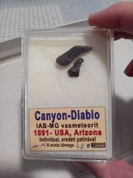 Canyon -diablo iron meteorite without polishing- cutting Arizona