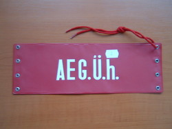 Mn service armband aeg.Ü.H. (Subunit on duty deputy) plastic 2. # + Zs