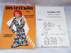 RETRO Divat újság mellékletével  1974