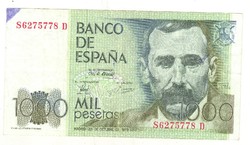 1000 peseta 1979 Spanyolország 1.