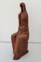 Hibátlan Garányi figurális kerámia szobor