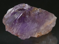 Természetes Ametrin (Citrin-Ametiszt-Füstkvarc átmenet) ásvány mintadarab. 17 gramm.