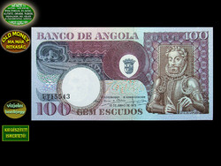 UNC - 100 ESCUDOS - ANGOLA - 1973