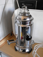 Német art deco jellegű Linnschiff kávéfőző/teafőző 2 literes működik, szervizelve