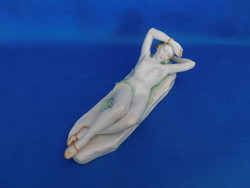 Herend antique resting nude