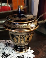 Greek vase with lid
