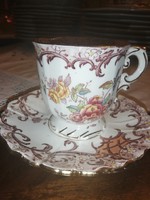 Sarreguemines fleury cup with saucer