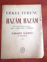Erkel Ferenc Hazám, Hazám  Zongora és ének kotta 1953