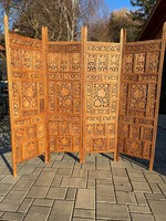 Amazing carved rosewood in Indian screen, oriental, Asian, Chinese, Japanese