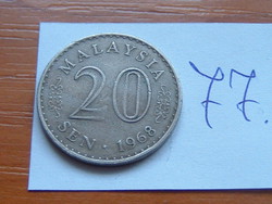 Malaysia 20 of the 1968 Parliament 77.