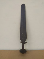 Antique african masai iron weapon sword knife 4817