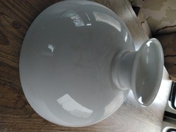 Nagyméretű petróleum csillár üveg búra