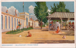 Abraham Hill postcard