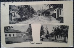 Csépa postcard