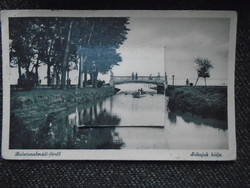 Leporello postcard from Balatonalmádi Bath