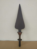 Antik afrikai maszáj vas fegyver kard kés 4815