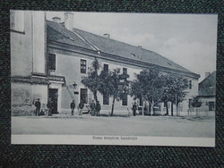 Eger bad church barracks postcard