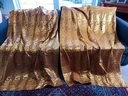 Pair of bronze blackout curtains