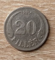 20 Fillér 1927 BP.