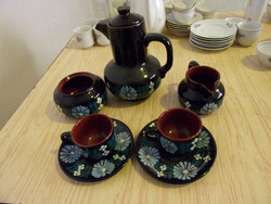 Városlőd ceramic coffee set