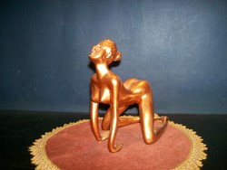 African nude figure 14.5 Cm high, 19 / 9.5 Cm