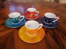 Mahlwerck German espresso set with anja escherich sign, in perfect condition