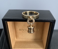 Original bvlgari ring with diamonds
