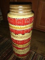 Majolica floor vase