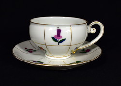 Dagobert peche (1887-1923) pirkenhammer circa 1920 teacup with cake plate!